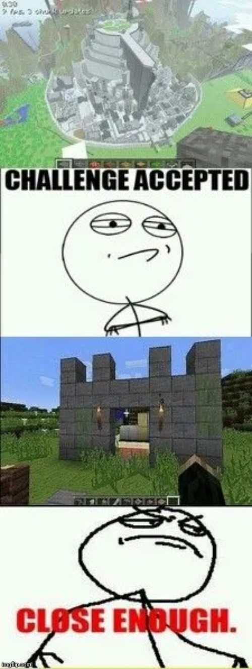 This is real | image tagged in minecraft | made w/ Imgflip meme maker