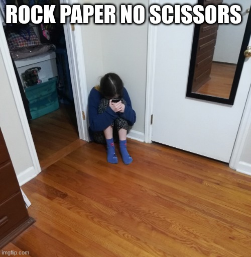 ‎ | ROCK PAPER NO SCISSORS | image tagged in adolf hitler | made w/ Imgflip meme maker