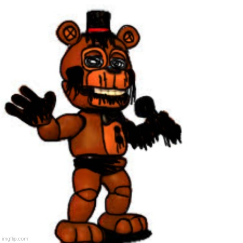 Pibby FNaF World Toy Freddy | made w/ Imgflip meme maker