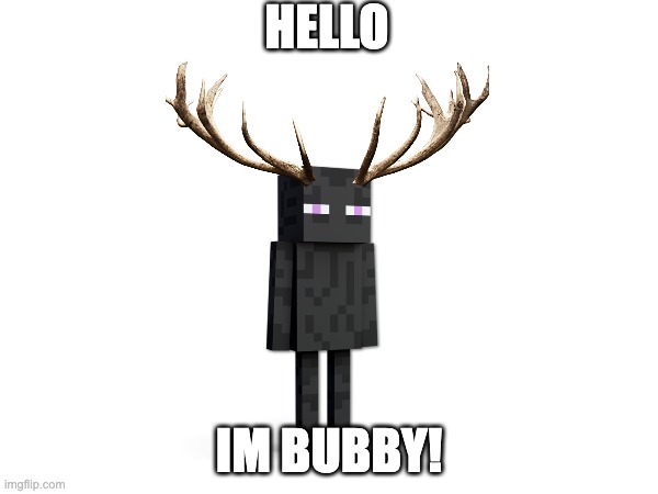 here he is! | HELLO; IM BUBBY! | made w/ Imgflip meme maker