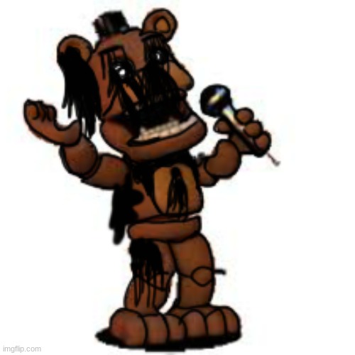 Pibby FNaF World Withered Freddy | made w/ Imgflip meme maker