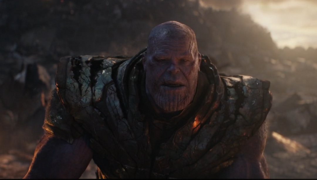 High Quality Thanos Defeated Blank Meme Template