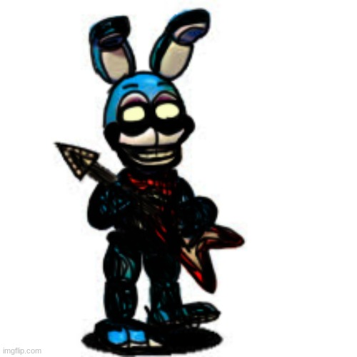 Pibby FNaF World Toy Bonnie | made w/ Imgflip meme maker