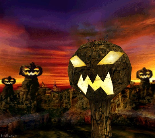 Pumpkin hill zone | image tagged in pumpkin hill zone | made w/ Imgflip meme maker