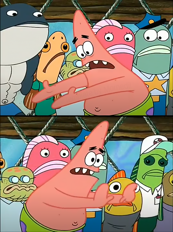 What if we Patrick Blank Meme Template