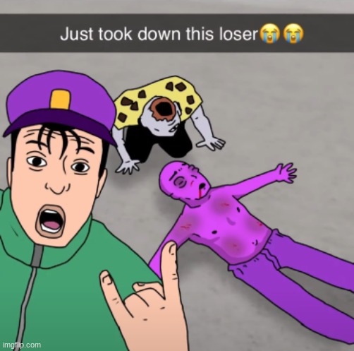 Damn | image tagged in just took down this loser | made w/ Imgflip meme maker