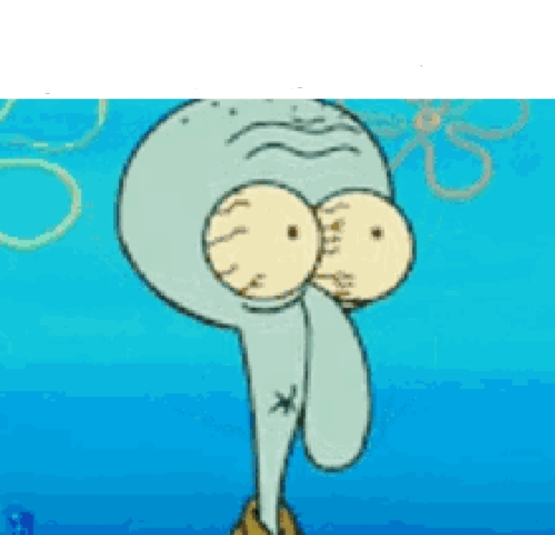 Squidward Blank Meme Template