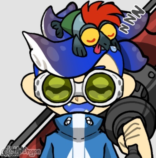 Can someone help me name him? He's chao's younger brother btw (I SWEAR I HAD A NAME FOR HIM AND I FORGOR) | made w/ Imgflip meme maker