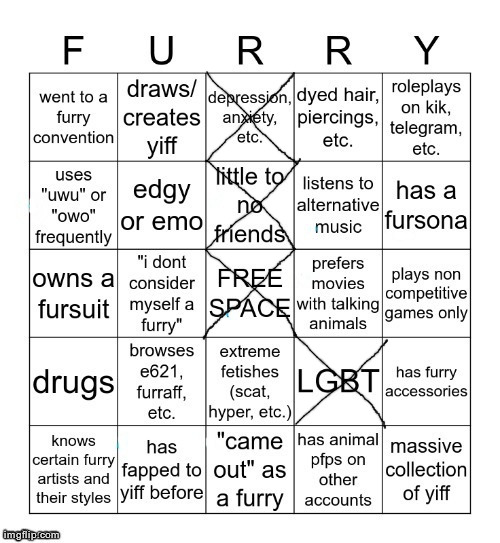 this bingo and its consequences have been a disaster for the ms memer group | image tagged in furry bingo v2 | made w/ Imgflip meme maker