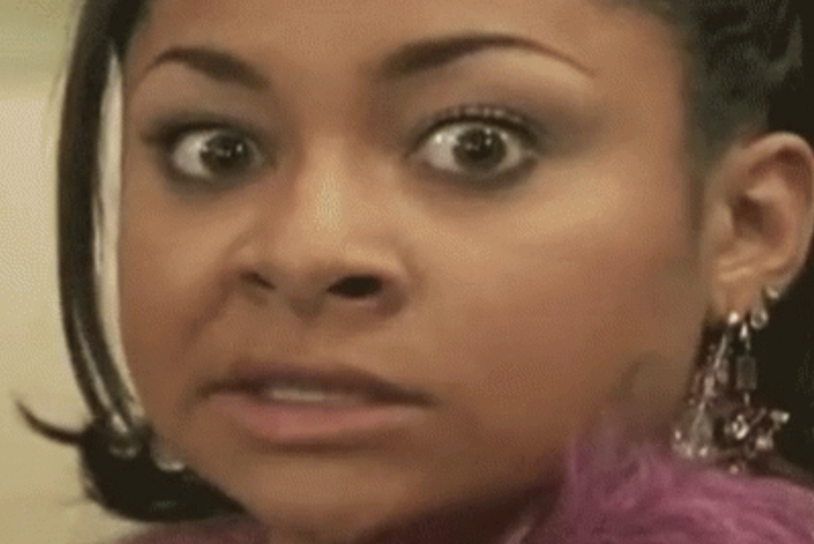 High Quality That's So Raven - Gum Blank Meme Template