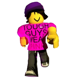 Tough guys wear pink!! Blank Meme Template