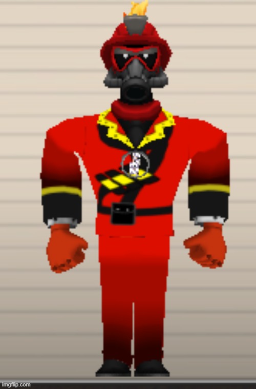 I made a Pyro in Panda3D... He looks janky... | image tagged in the pyro - tf2 | made w/ Imgflip meme maker
