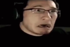 Markiplier scared Blank Meme Template