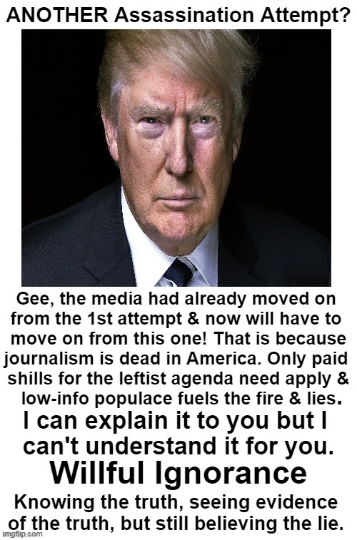 Some People are Wise, Some are Otherwise. | . | image tagged in donald trump,assassination,attempt,media lies,political humor,ignorance is not bliss | made w/ Imgflip meme maker