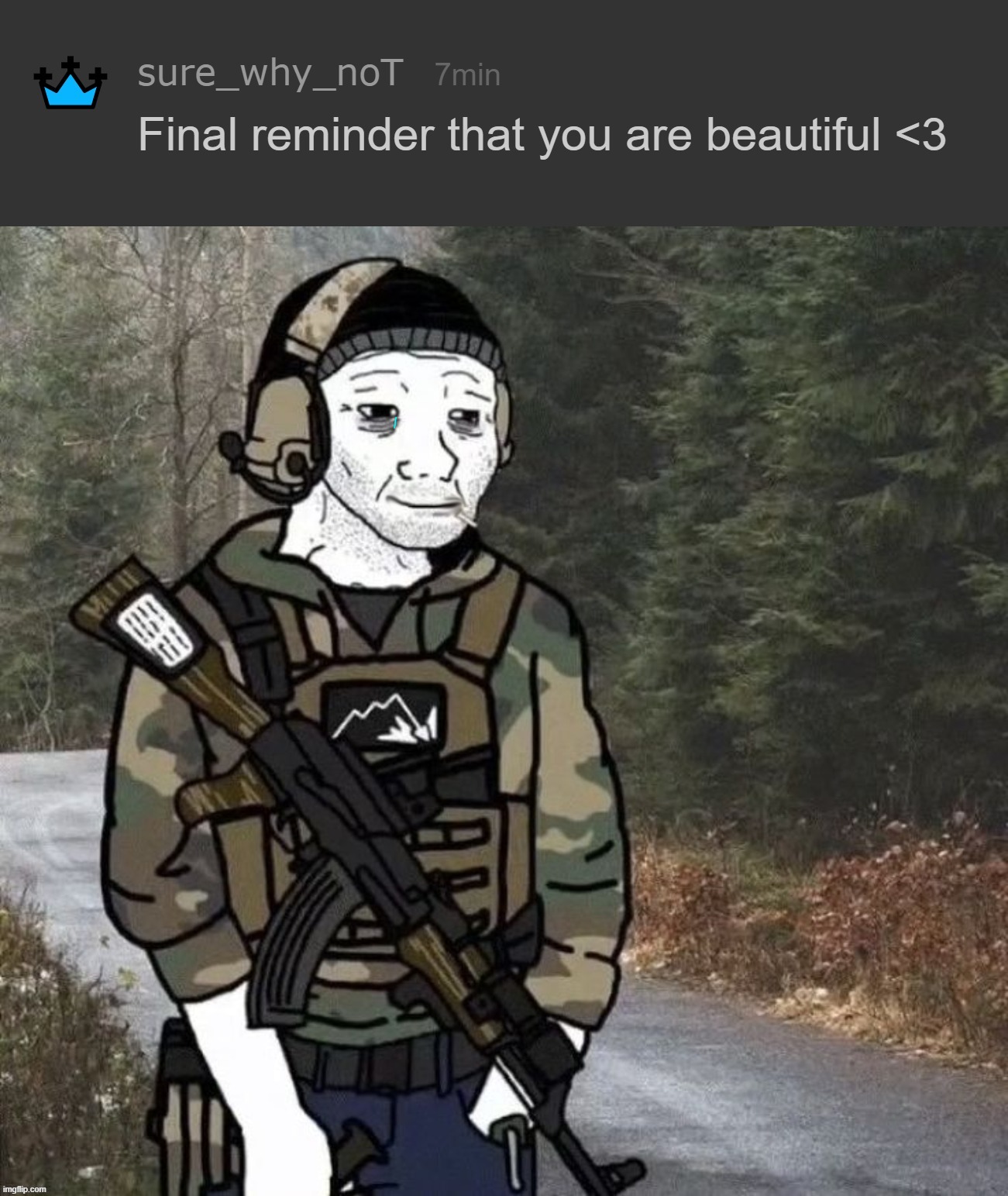 I'm gonna miss her fr, crazy how I went from hating her to being one of her friends on here | made w/ Imgflip meme maker