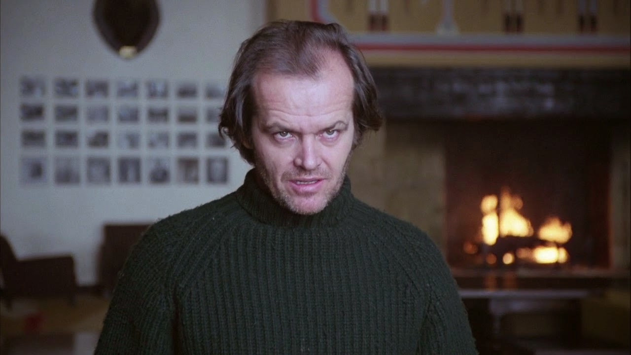 Jack Torrance Stare Blank Meme Template