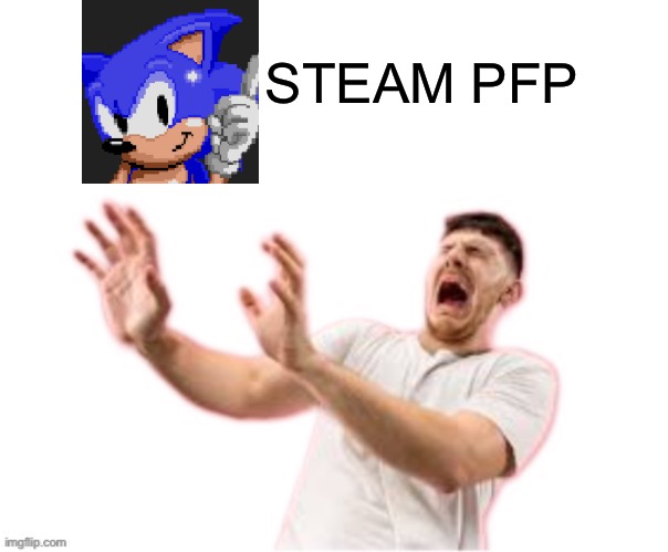 he left all caps on(custom) | STEAM PFP | image tagged in he left all caps on custom | made w/ Imgflip meme maker