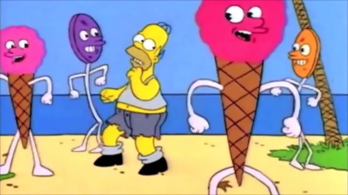 Simpsons Suger Song Blank Meme Template