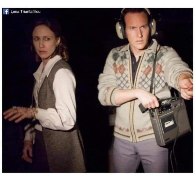 Ed and Lorraine Warren movies Blank Meme Template