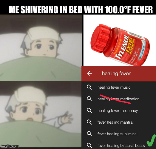 helth | ME SHIVERING IN BED WITH 100.0°F FEVER | image tagged in sleep kid drake,helth,lol | made w/ Imgflip meme maker