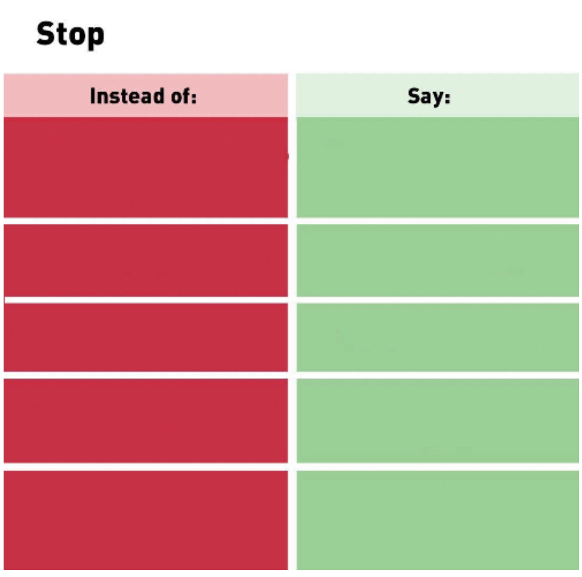 Stop Using Anti-Animal Language (Most Blank) Blank Meme Template