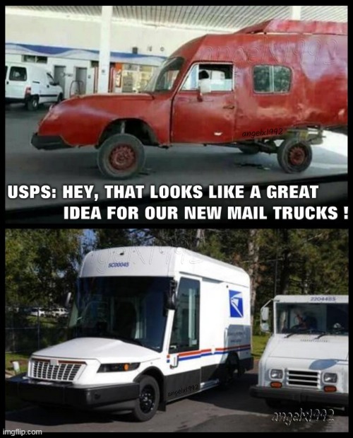 image tagged in mail,mailman,trucks,cars,automobiles,usps | made w/ Imgflip meme maker