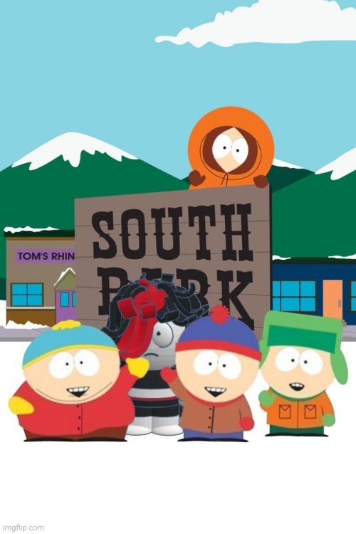 What's Claire doing in sout par | made w/ Imgflip meme maker