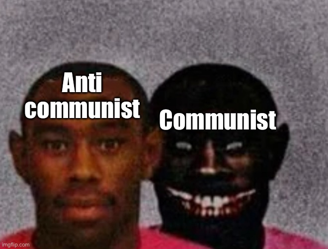 Anti Communism good, communism bad | Anti communist; Communist | image tagged in good tyler and bad tyler | made w/ Imgflip meme maker