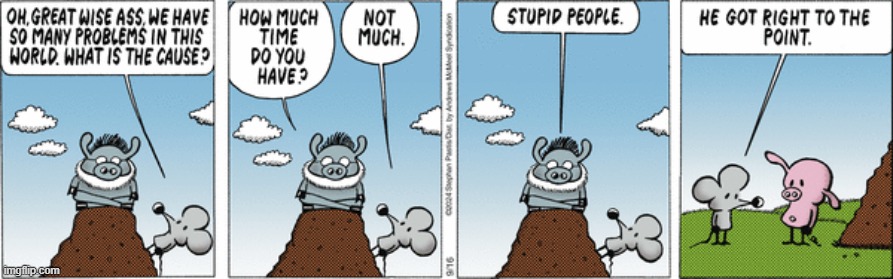 Pearls Before Swine | image tagged in comics | made w/ Imgflip meme maker