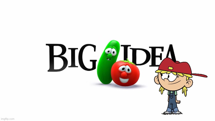 Big Idea Logo with Lana | image tagged in the loud house,nickelodeon,veggietales,christian,cartoon,animated | made w/ Imgflip meme maker