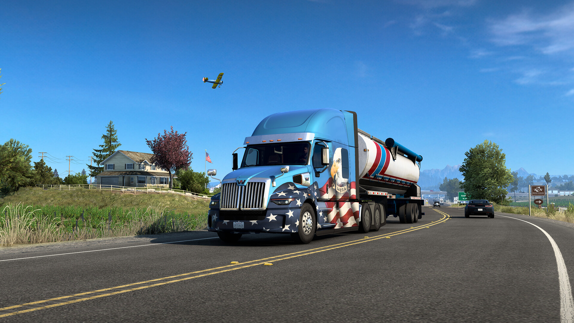 American Truck Simulator Blank Meme Template