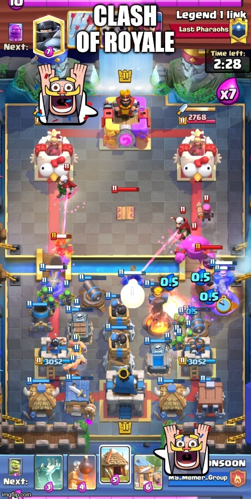 CLASH OF ROYALE | made w/ Imgflip meme maker