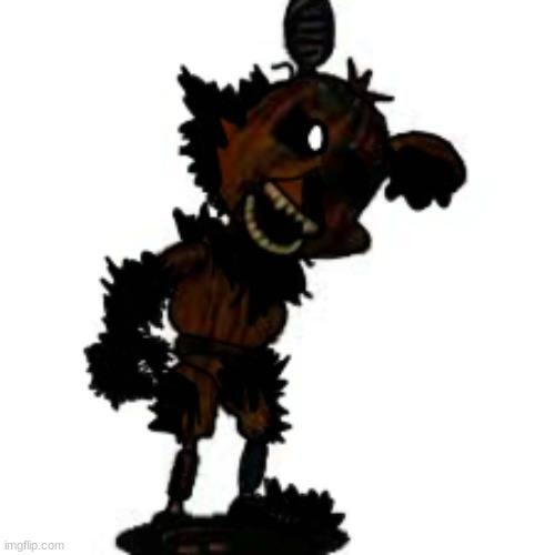 Pibby FNaF World Phantom Foxy | made w/ Imgflip meme maker