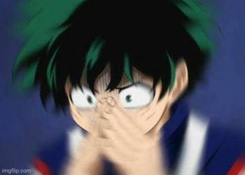 midoriya | image tagged in anime | made w/ Imgflip meme maker