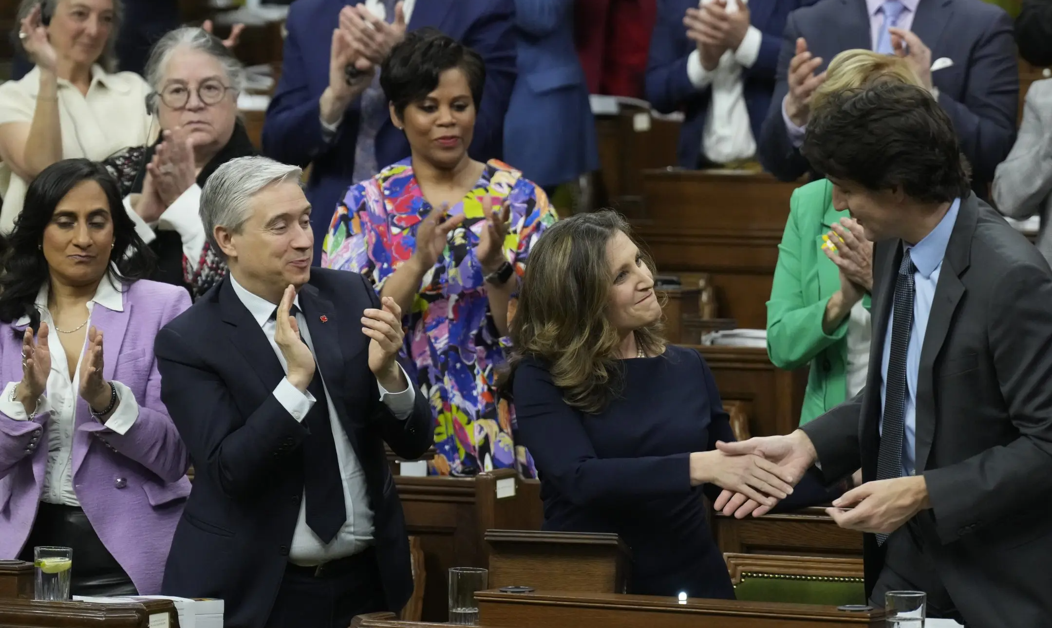 Trudeau Hold my pager Blank Meme Template