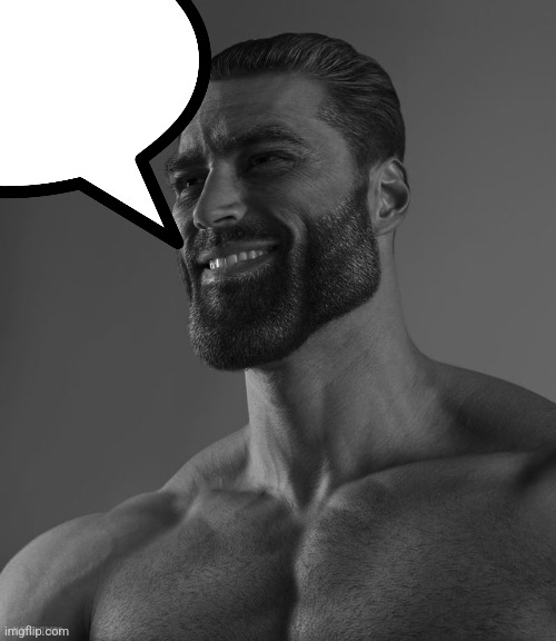 Giga Chad | image tagged in giga chad | made w/ Imgflip meme maker