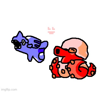 Beta remoraid and octillery | made w/ Imgflip meme maker