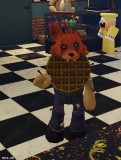 also, waffle is actually bitten by dreamlike mike | made w/ Imgflip meme maker