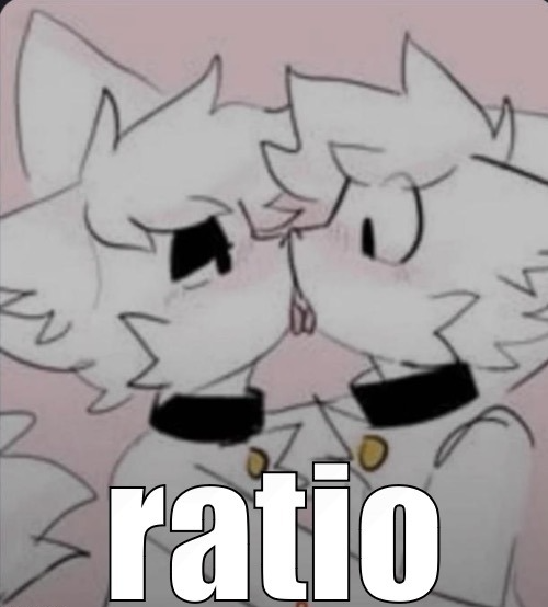 High Quality ratio furries kissing Blank Meme Template