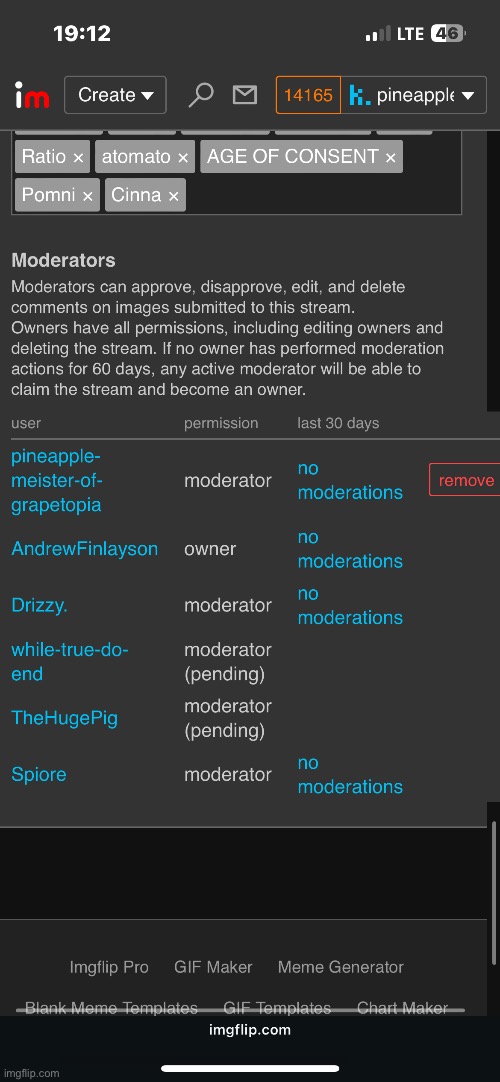 lmao i didn’t even know that andrew removed everyone else | made w/ Imgflip meme maker