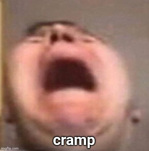 sirbejdjwksorjrir | cramp | made w/ Imgflip meme maker
