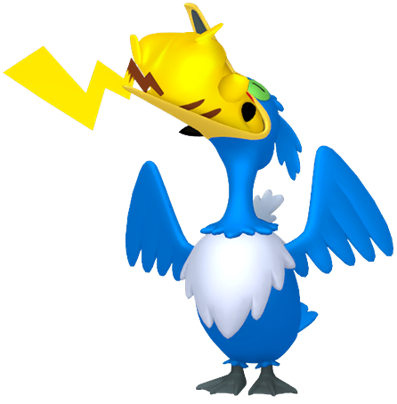 Cramorant (Gorging Form) Blank Meme Template