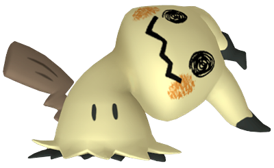 Mimikyu (Busted Form) Blank Meme Template