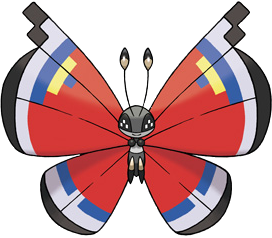 Vivillon (Modern Pattern) Blank Meme Template