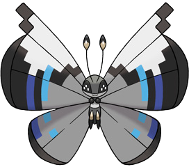 Vivillon (Monsoon Pattern) Blank Meme Template