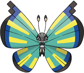 Vivillon (Savanna Pattern) Blank Meme Template