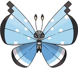 High Quality Vivillon (Tundra Pattern) Blank Meme Template