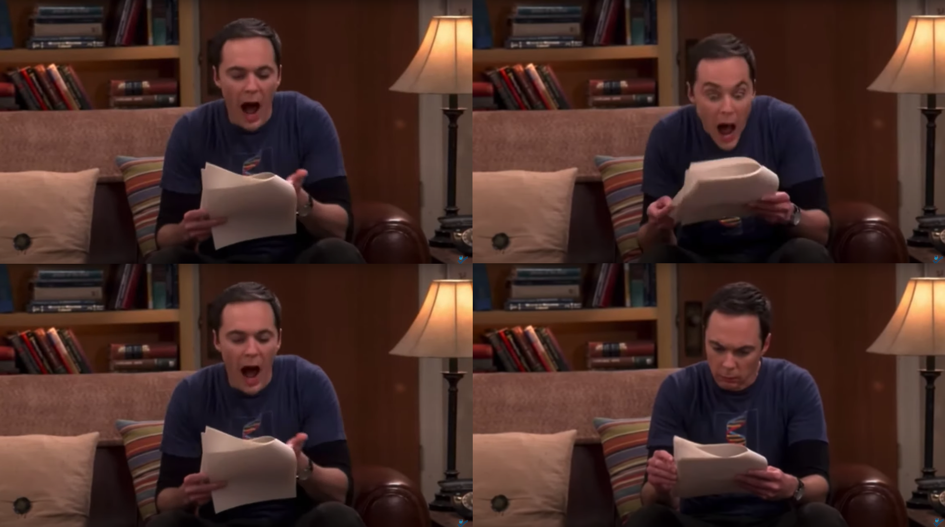 High Quality sheldon why Blank Meme Template