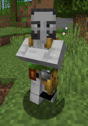 Gigachad Villager Blank Meme Template