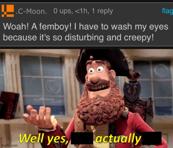 image tagged in well yes actually | made w/ Imgflip meme maker